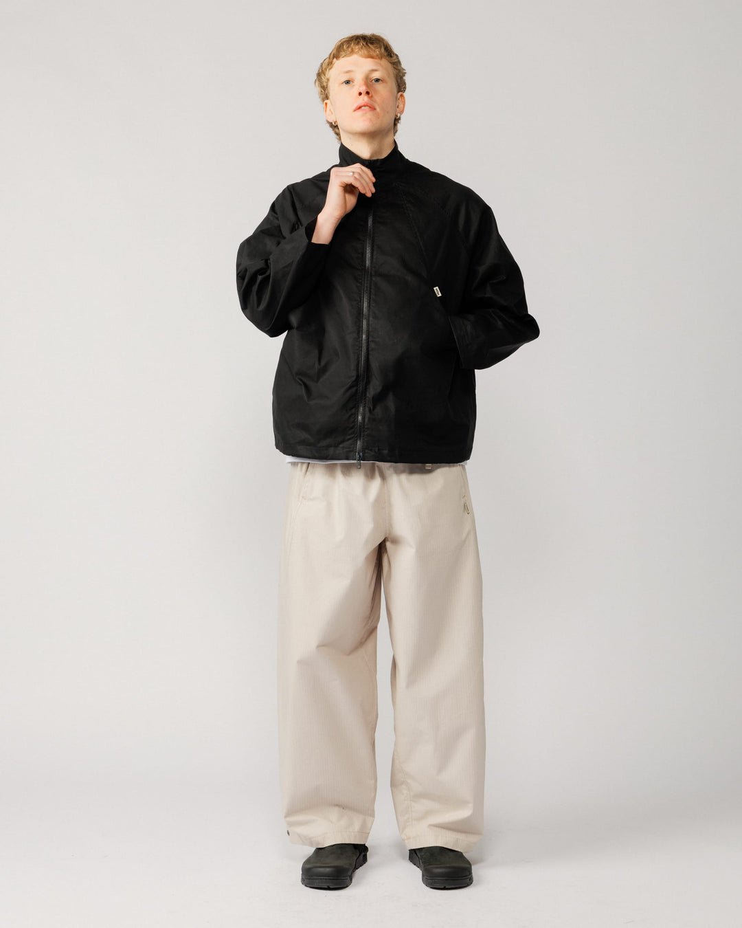 Phil Track Jacket - Black