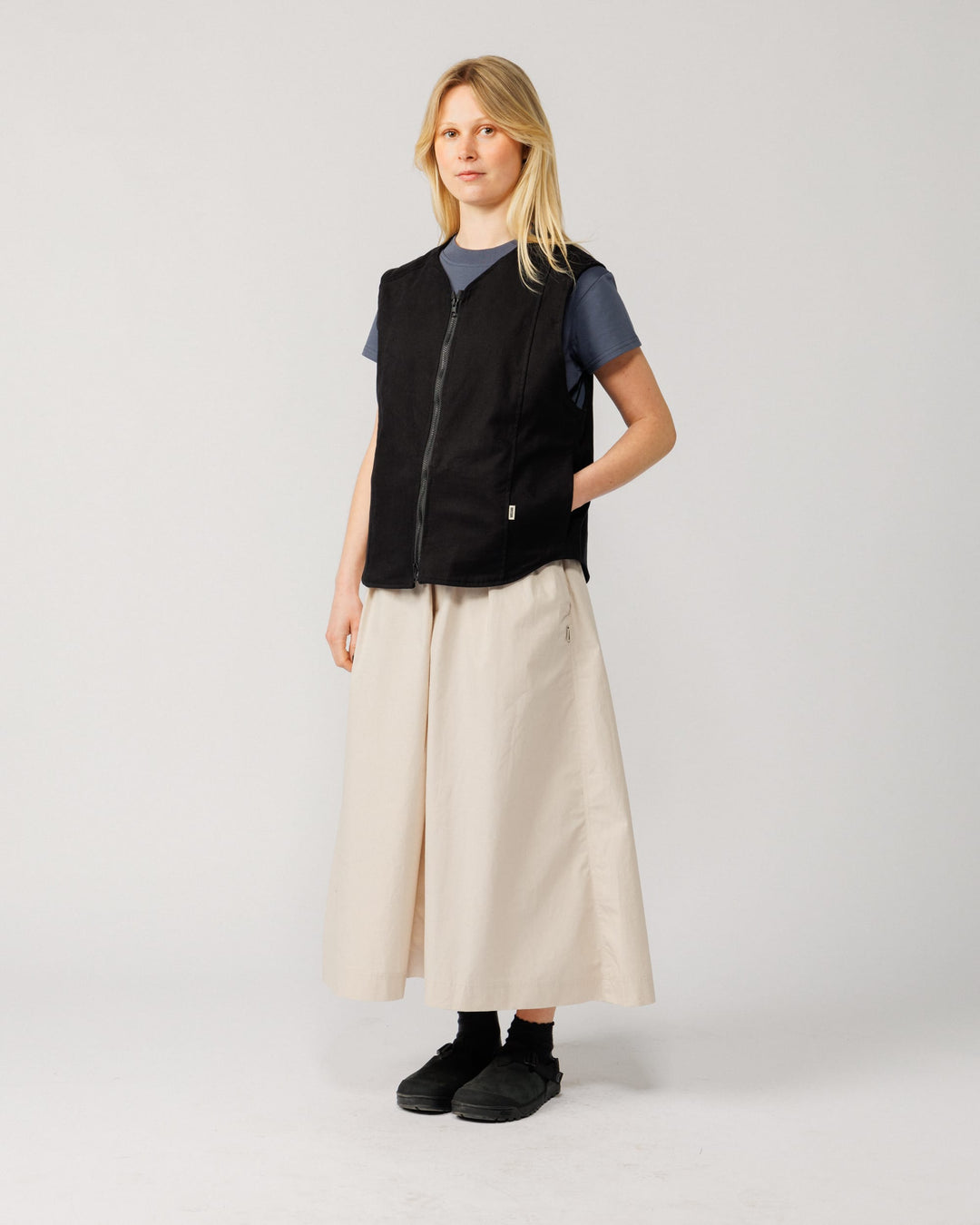 Multi-Pocket Mill Vest - Black