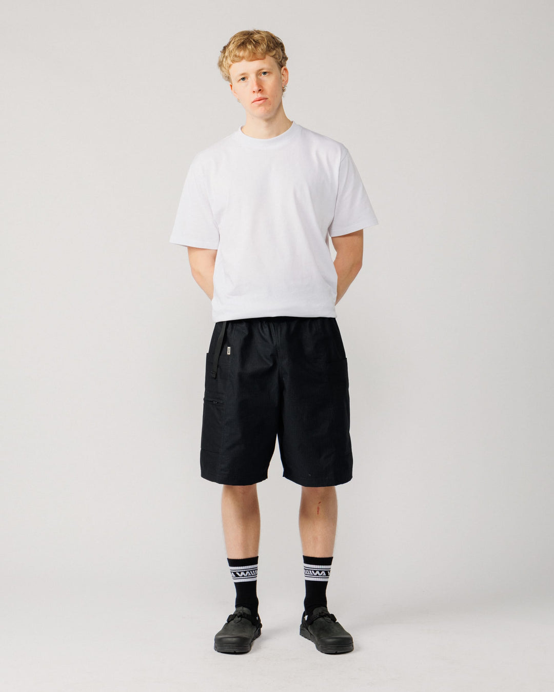Ripstop Zama Hiking Shorts - Black
