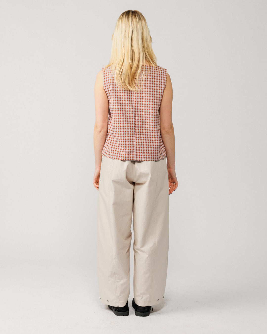 Aimee Top V2 - Red Check