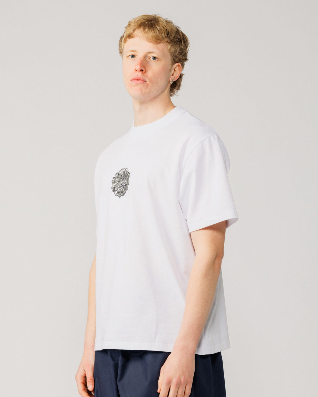 Grounded Logo T-Shirt- White