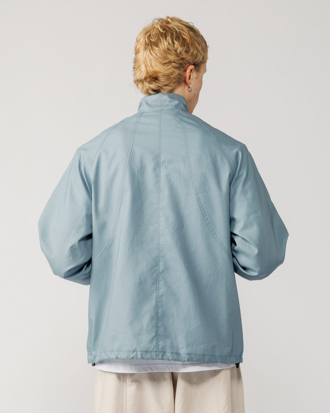 Phil Track Jacket - Dusty Blue
