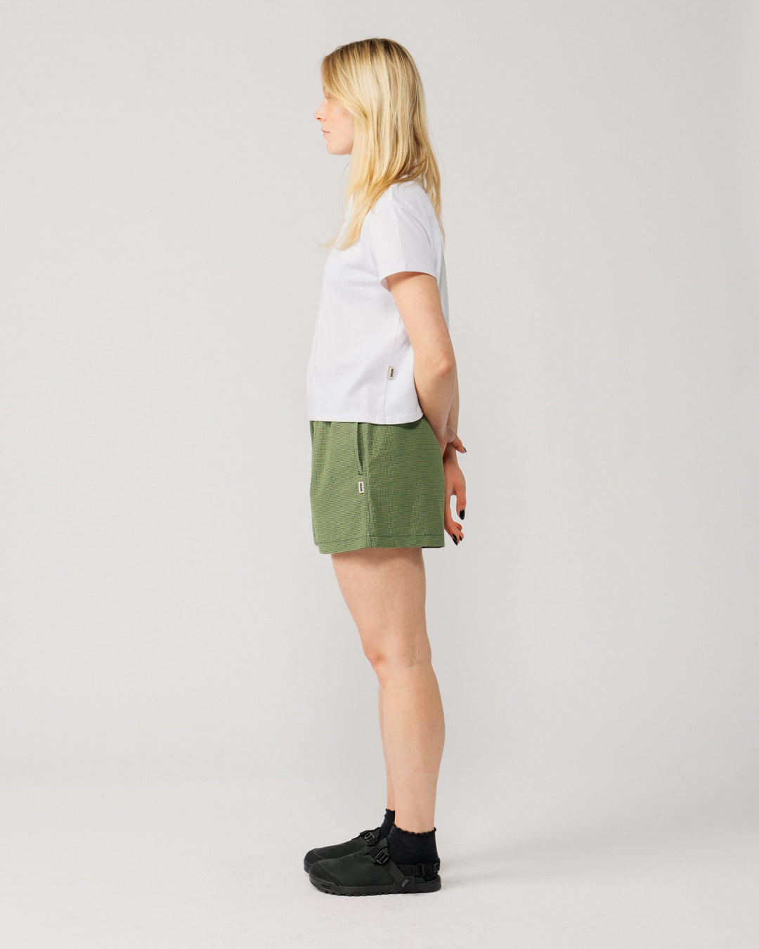 Patti Short - Green Check