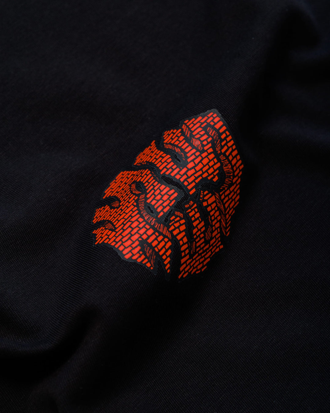 Grounded Logo Cropped T-Shirt - Black