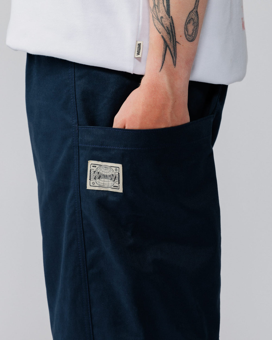 Twill Studio Pants - Navy
