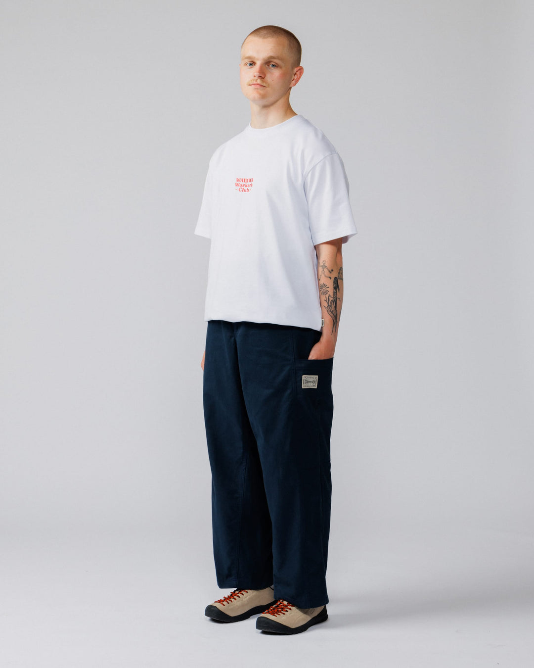 Twill Studio Pants - Navy