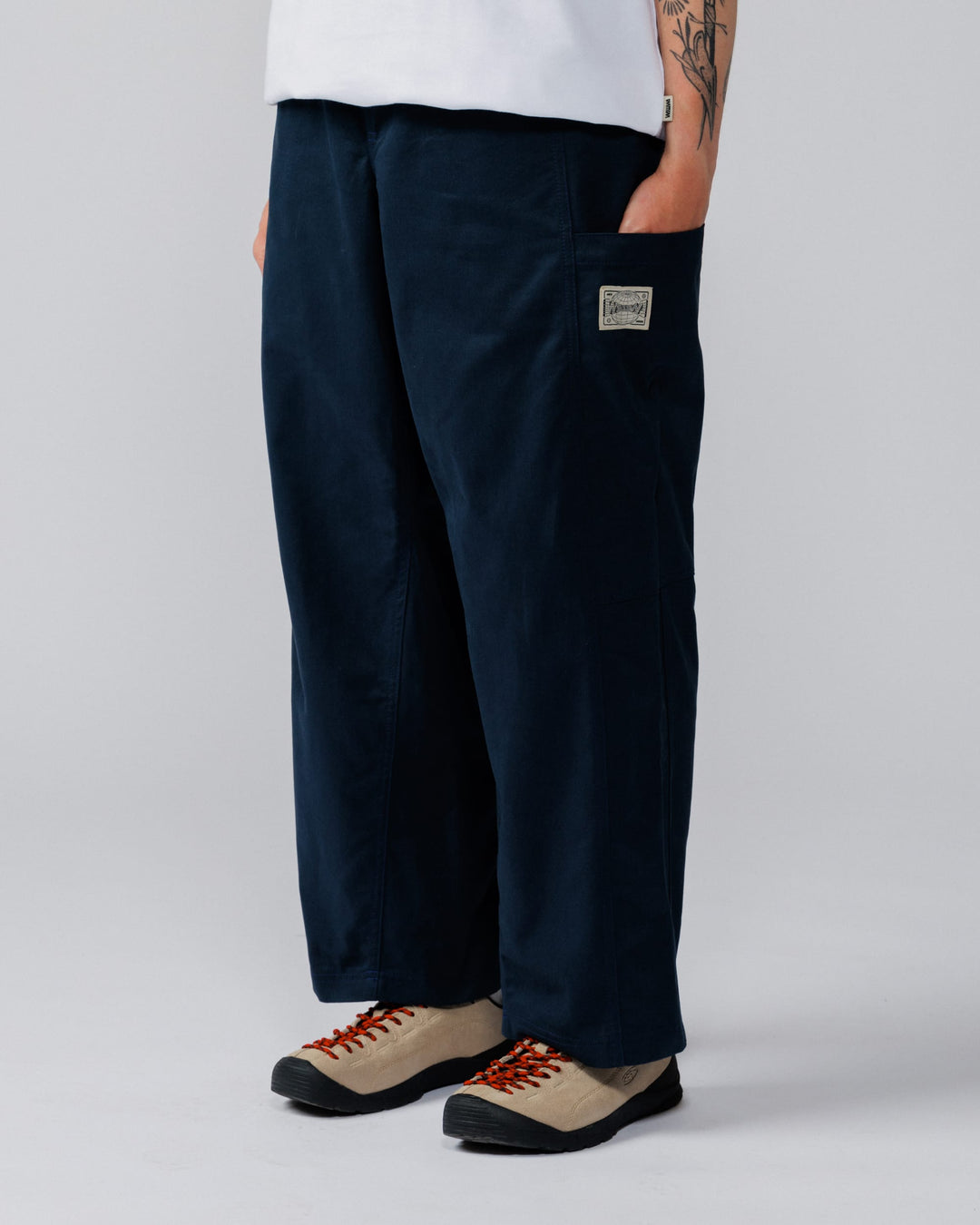 Twill Studio Pants - Navy