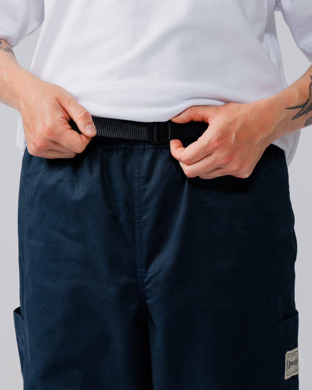 Twill Studio Pants - Navy