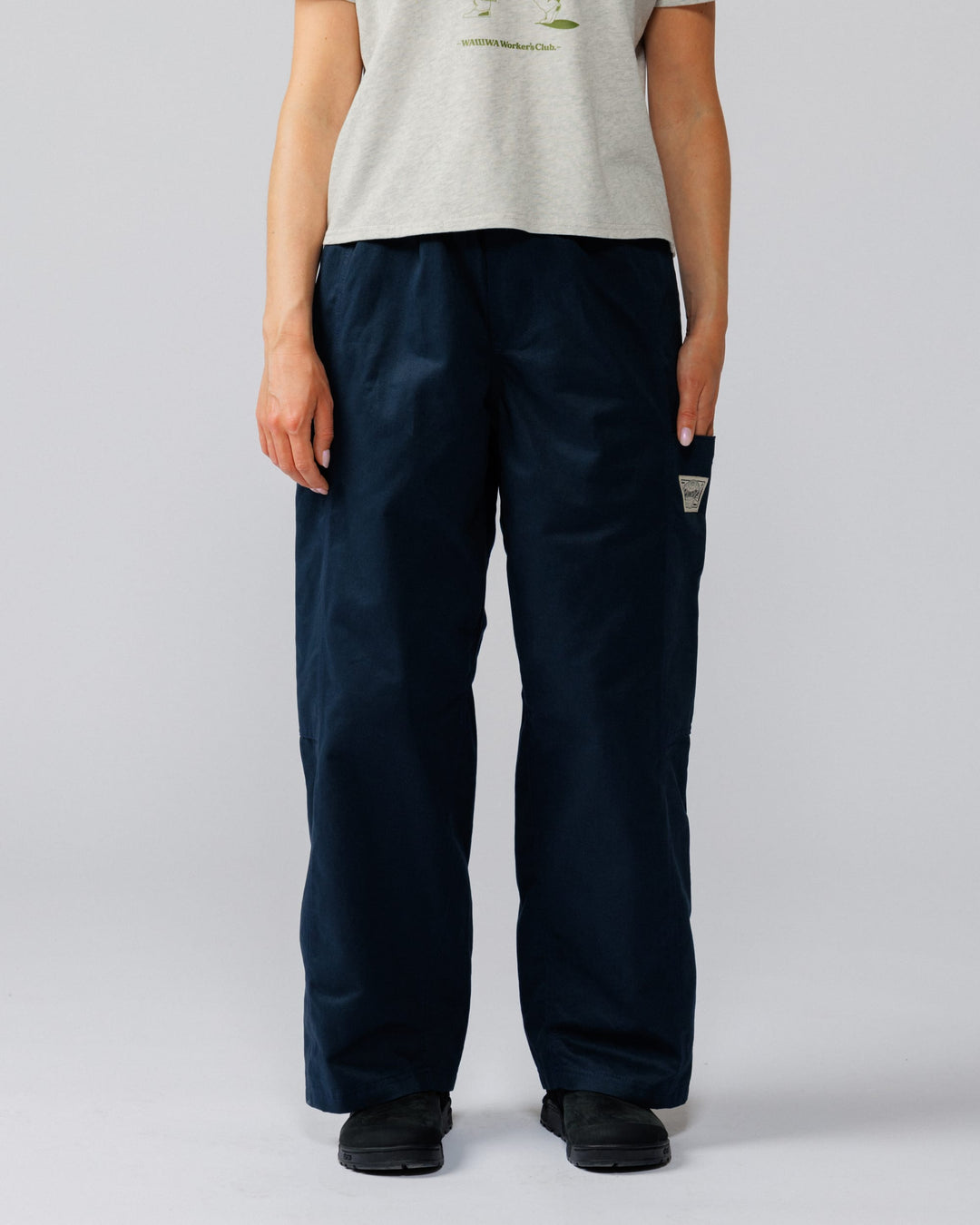 Twill Studio Pants - Navy