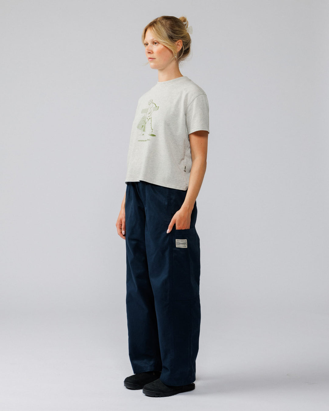 Twill Studio Pants - Navy