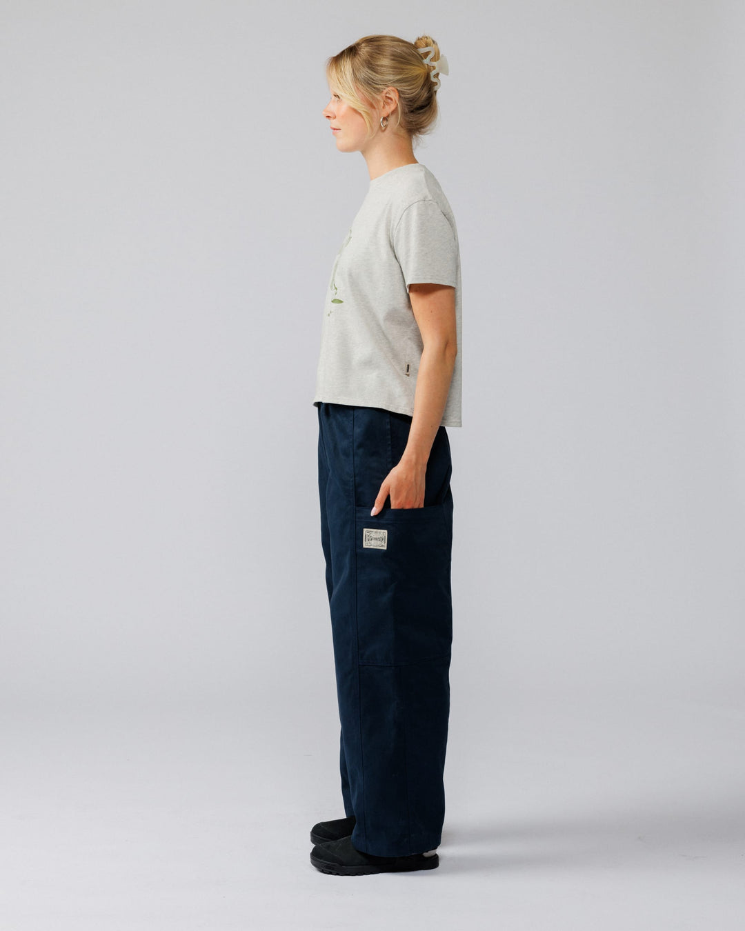 Twill Studio Pants - Navy
