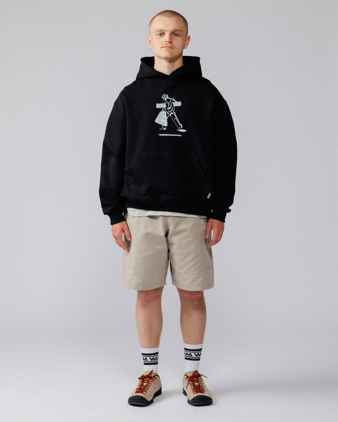 Studio Graphic Hoody - Black