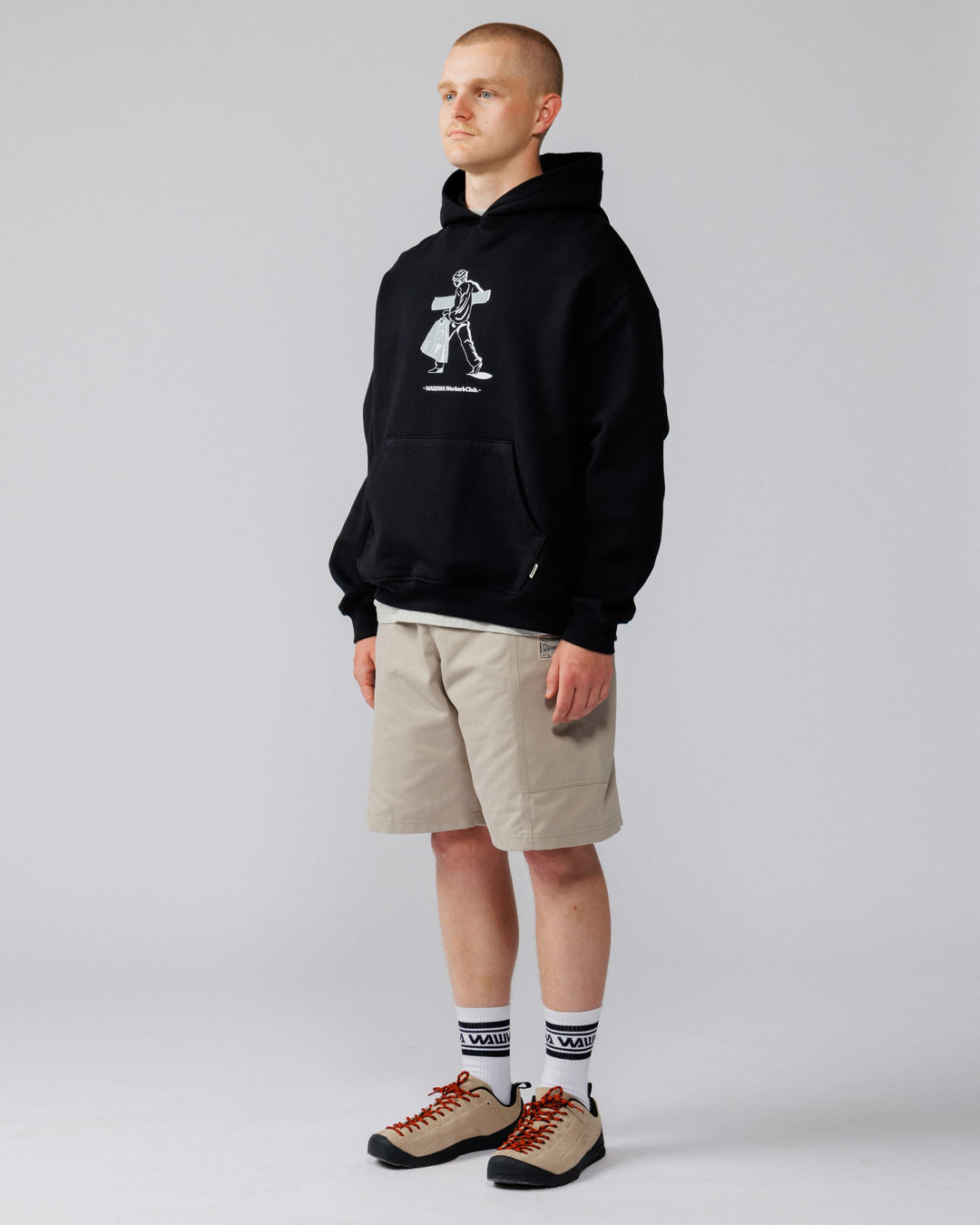 Studio Graphic Hoody - Black