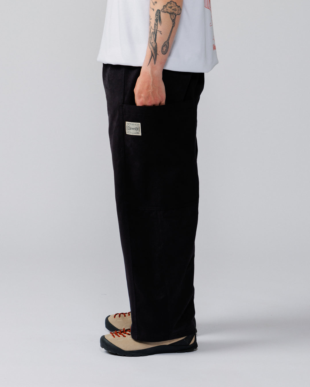 Twill Studio Pants - Black