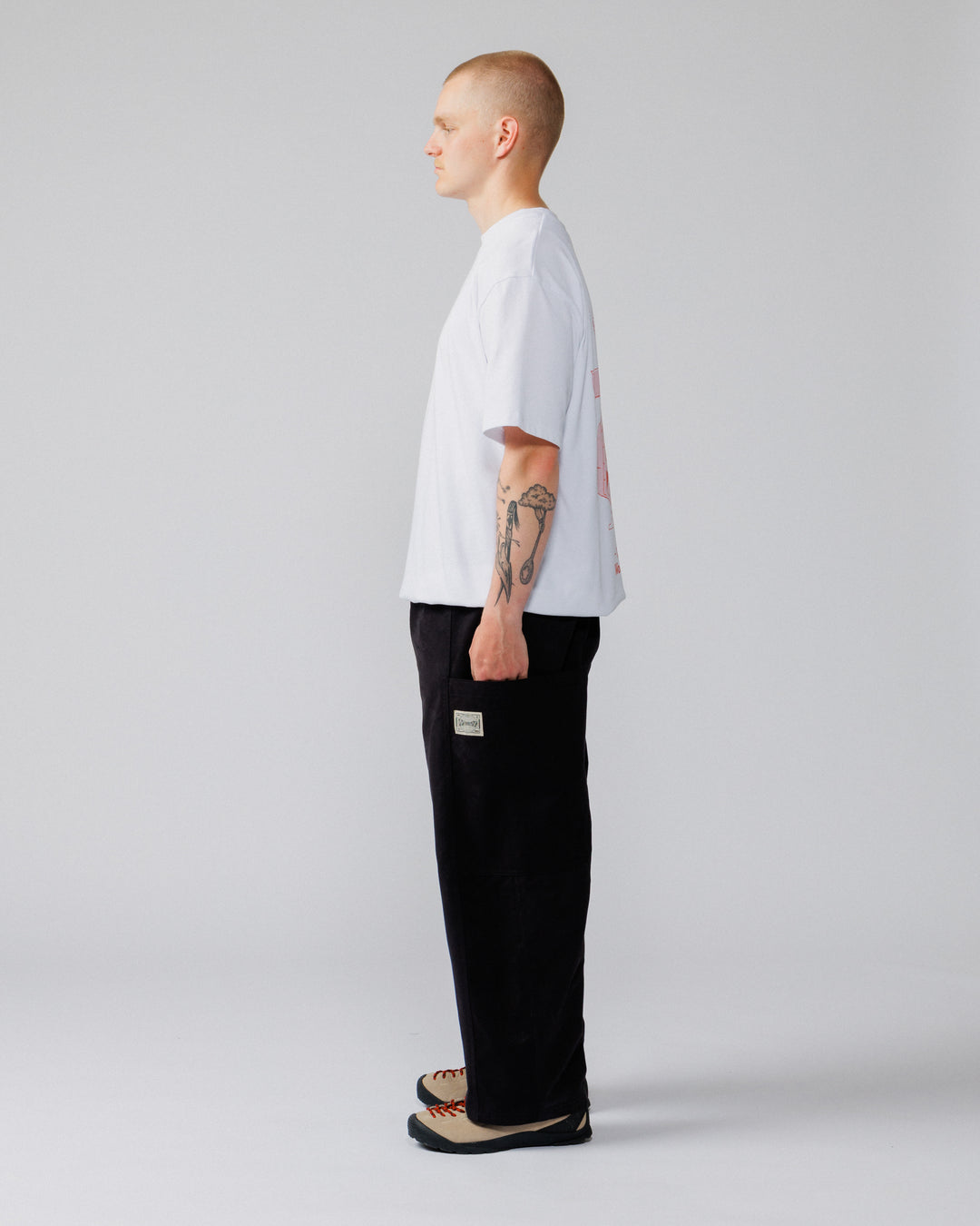 Twill Studio Pants - Black