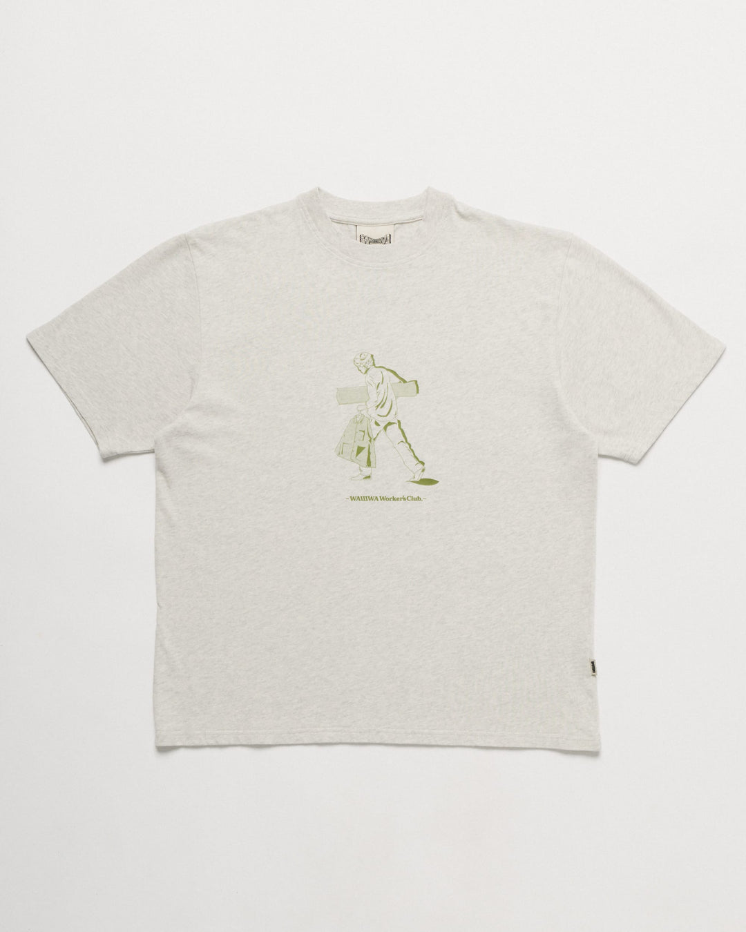Workers Stride T-Shirt - Marl Grey
