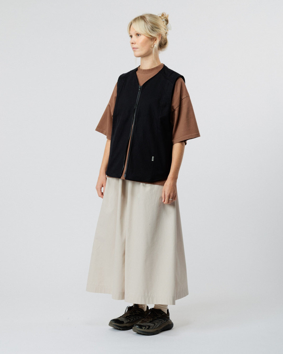 Moleskin Mill Vest - Black