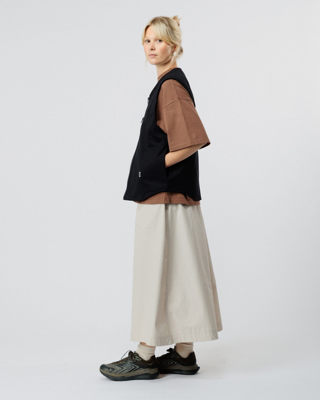 Moleskin Mill Vest - Black