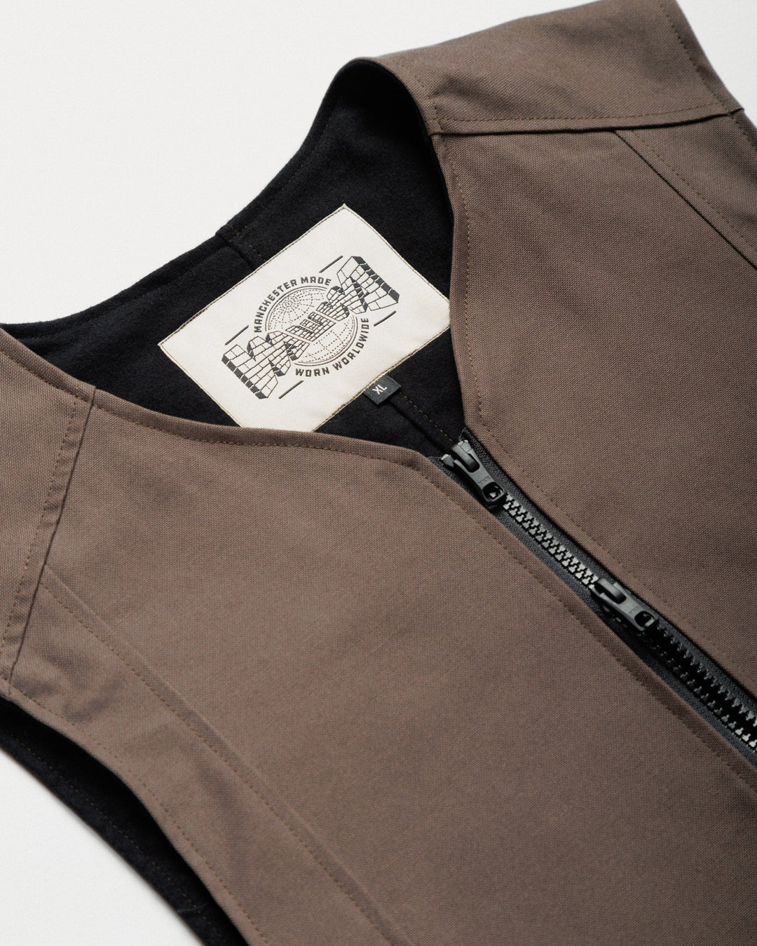 Moleskin Mill Vest - Brown