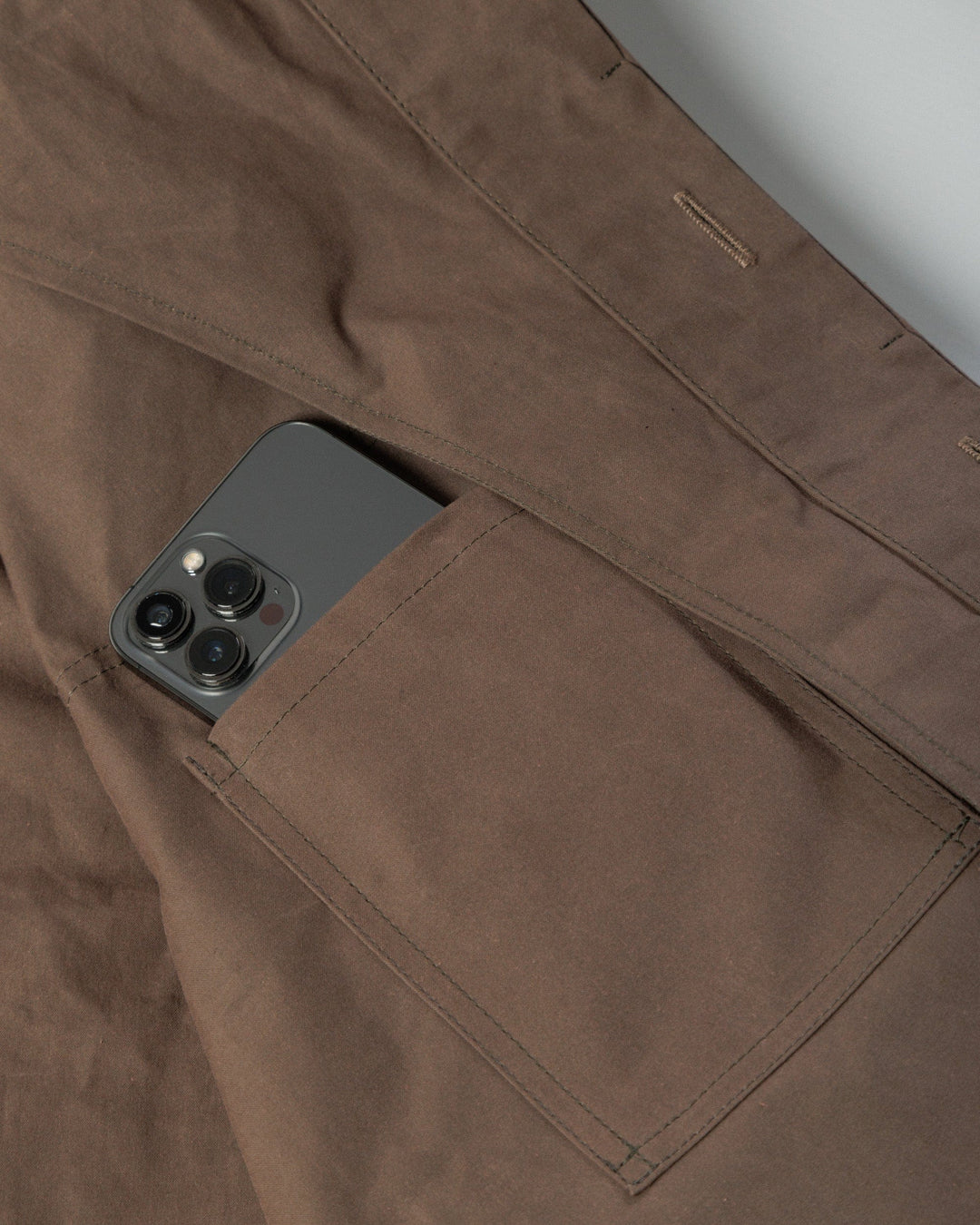 Nell Overshirt & Hood Set - Bracken Brown