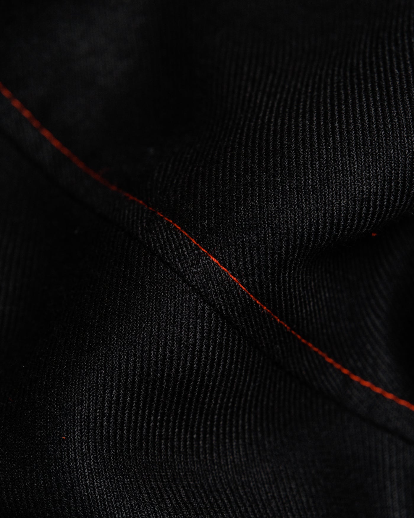 Outnback Running Short in black, seam and topstitch detail
