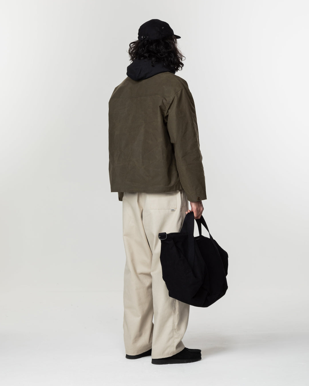 Nell Overshirt & Hood Set - Khaki Green